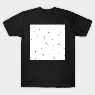 Elegance Seamless pattern with flowers T-Shirt